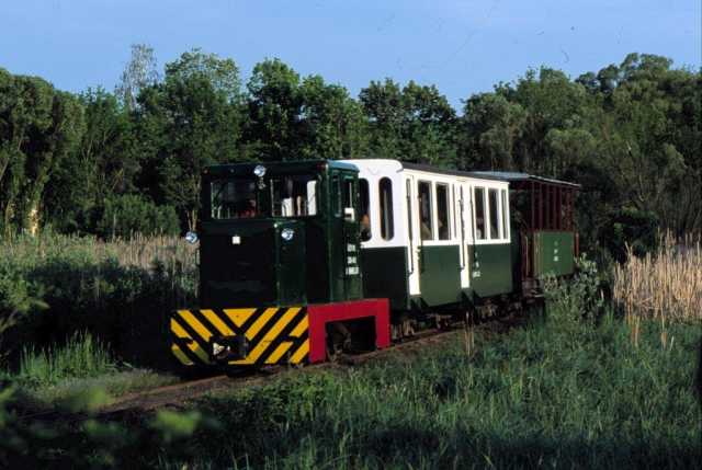 The morning train leaves Almamellék towards Sasrét